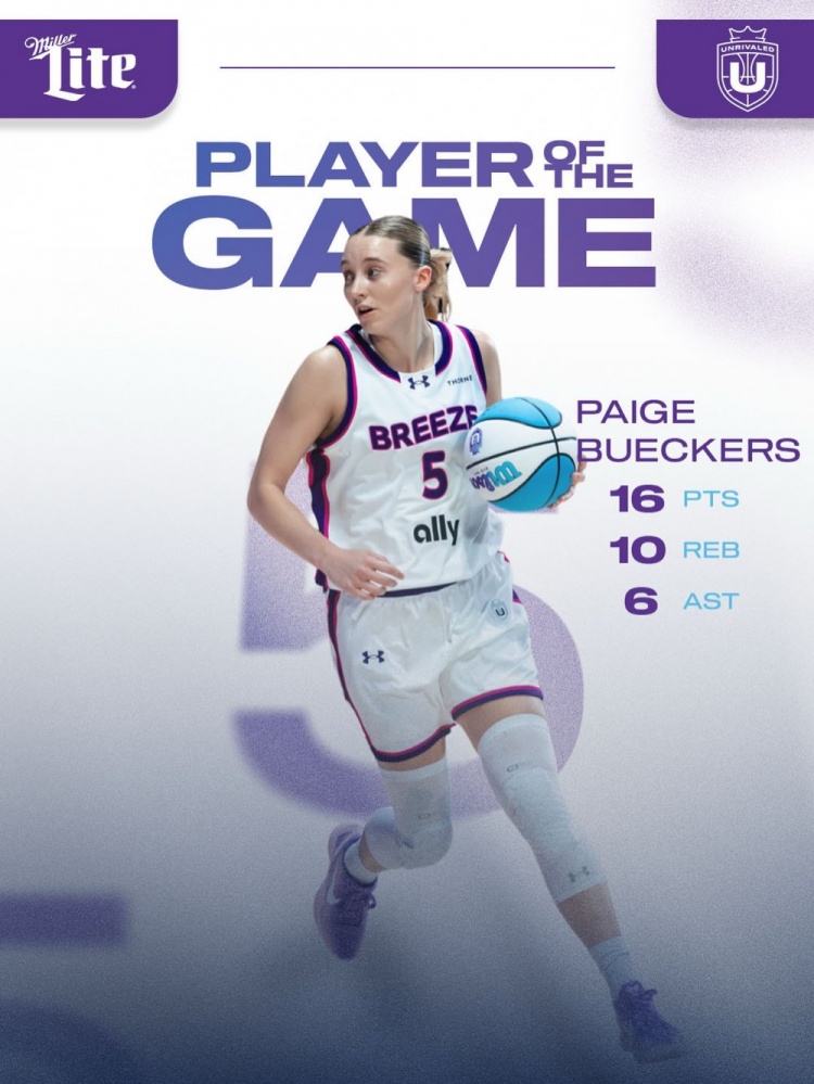 开云体育app全站-佩奇·布克斯第二轮Unrivaled比赛砍16+10+6！投中最后目标致胜球